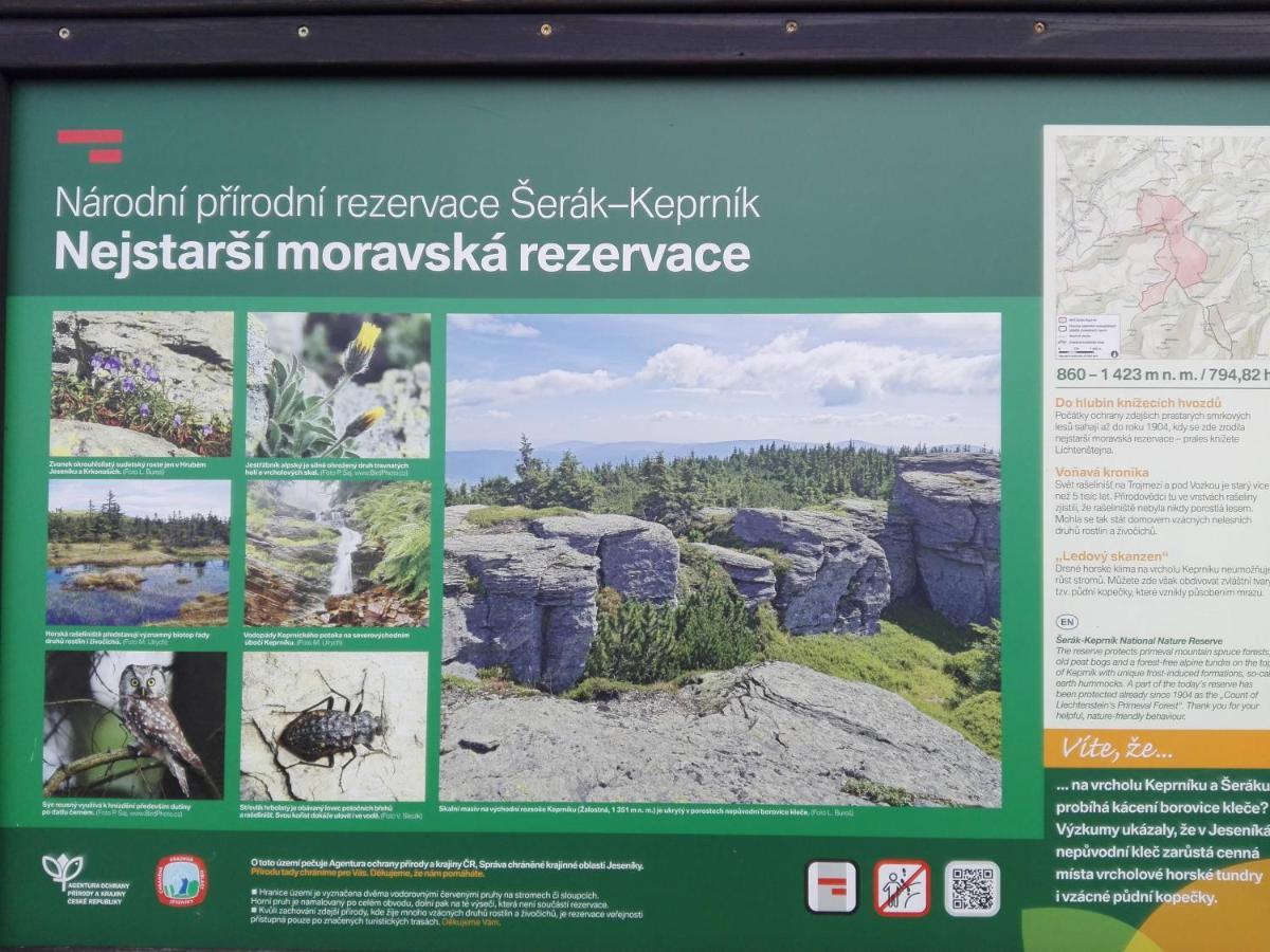 Penzion La Baita Branná Kültér fotó